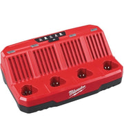 Chargeur 4 batteries 12v m12 c4 4932430554 milwaukee