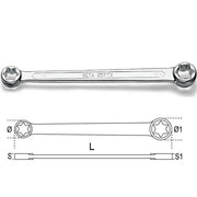 Cle double droite pour écrous torx 95ftx -000950310 beta