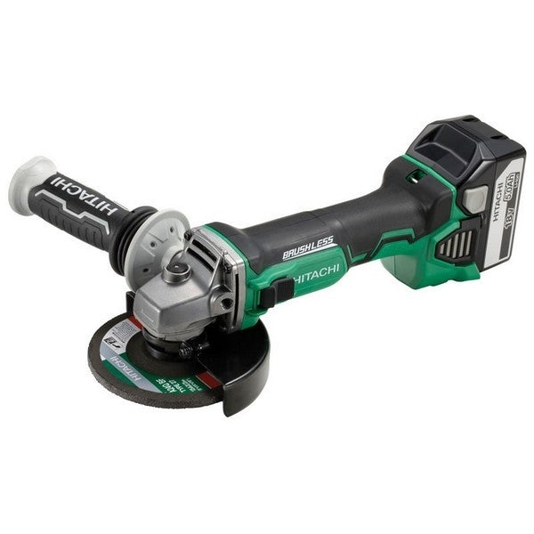 Meuleuse 125mm brushless 18v 5ah g1813dewqz hikoki hitachi