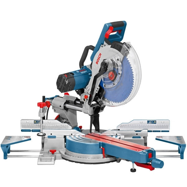 Scie radiale + onglet 1800 w gcm12sde 0601b23100 bosch