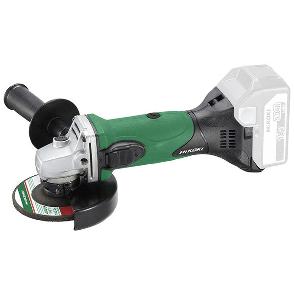 Meuleuse sans-fil 125mm 18v li-ion hitcase solo g18dsl2w3z hikoki hitachi