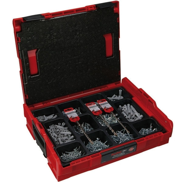 L-boxx assortiment de chevilles tous matériaux 511434 fischer