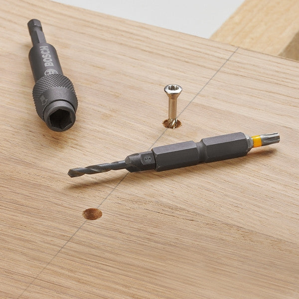 Coffret 2 en 1 perçage, fraisage et vissage 2607002786 bosch