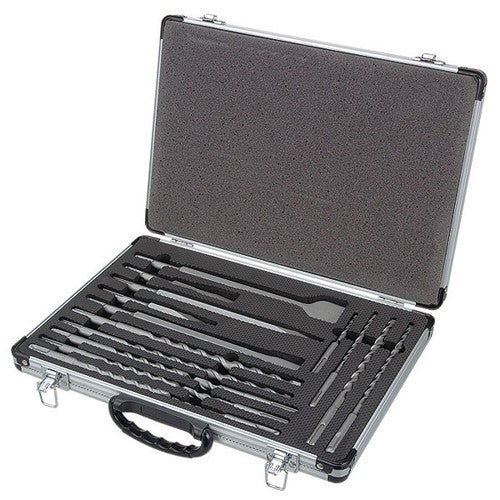 Coffret 12 forets et 5 burins sds-plus 603.000.17 leman