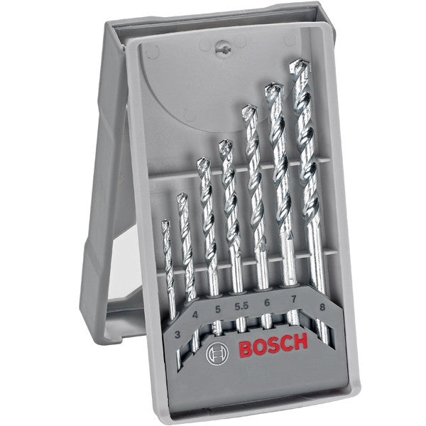 Coffret 7 forets matériau cyl-1 2607017035 bosch