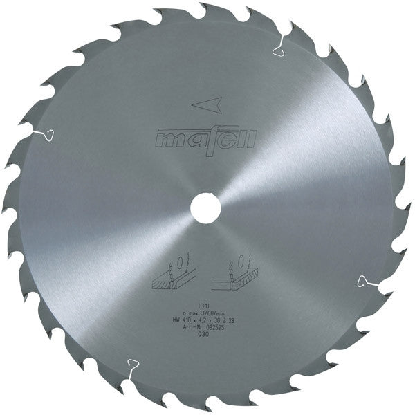 Lame scie carbure 410mm 28 dents pour mks165ec 092525 mafell
