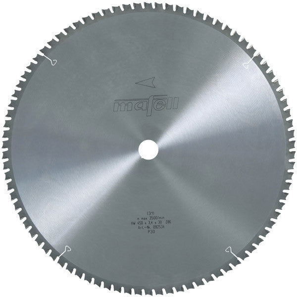 Lame scie carbure 450mm 86 dents pour mks185ec 092534 mafell