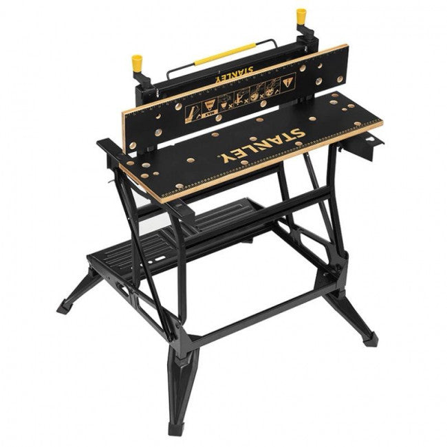 Etabli-étau pliable 2 en 1 serrage vertical stst83800-1 stanley