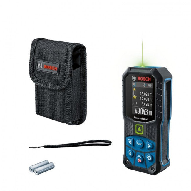 Télémètre laser vert 50 m glm50-27cg 0601072u00 bosch
