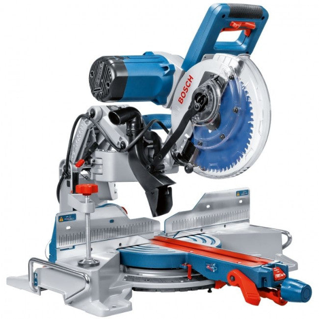 Scie radiale onglet 254 mm 1800w gcm10gdj 0601b27000 bosch