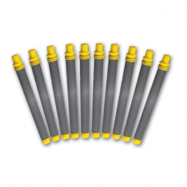 Lot de 10 filtres crosse jaune 100 mailles w97023 wagner