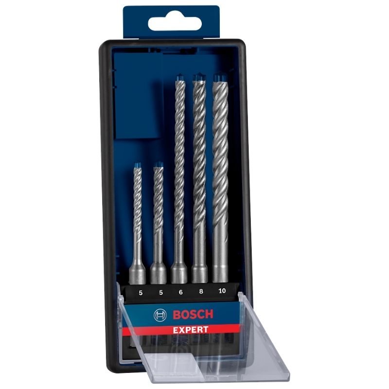 Coffret 5 forets béton sds-plus 7x 5/6/6/8/10 mm 2608900197 bosch