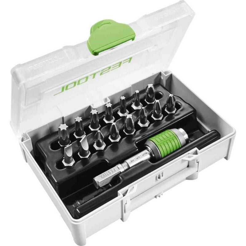 Assortiment d'embouts sys3 xxs ce-mx bhs 60 205822 festool