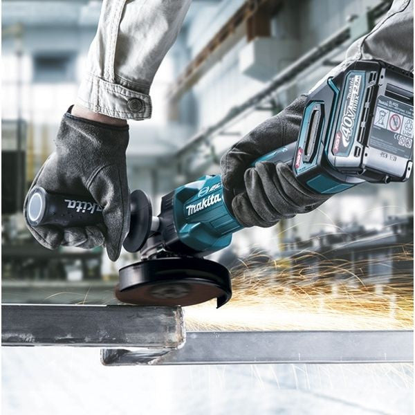 Meuleuse 125mm 40v max xgt 4ah ga005gm201 makita