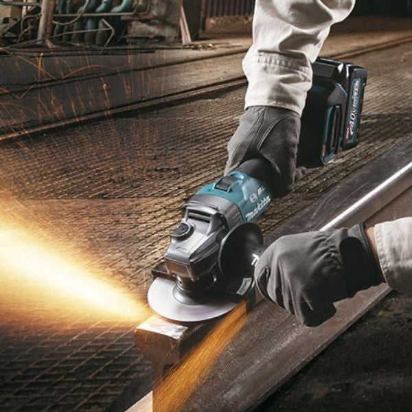 Meuleuse 125mm 40v max xgt 4ah ga005gm201 makita