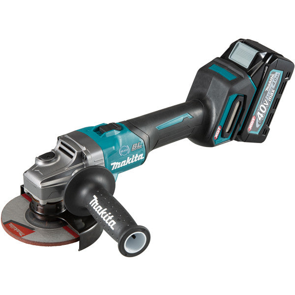 Meuleuse 125mm 40v max xgt 4ah ga005gm201 makita