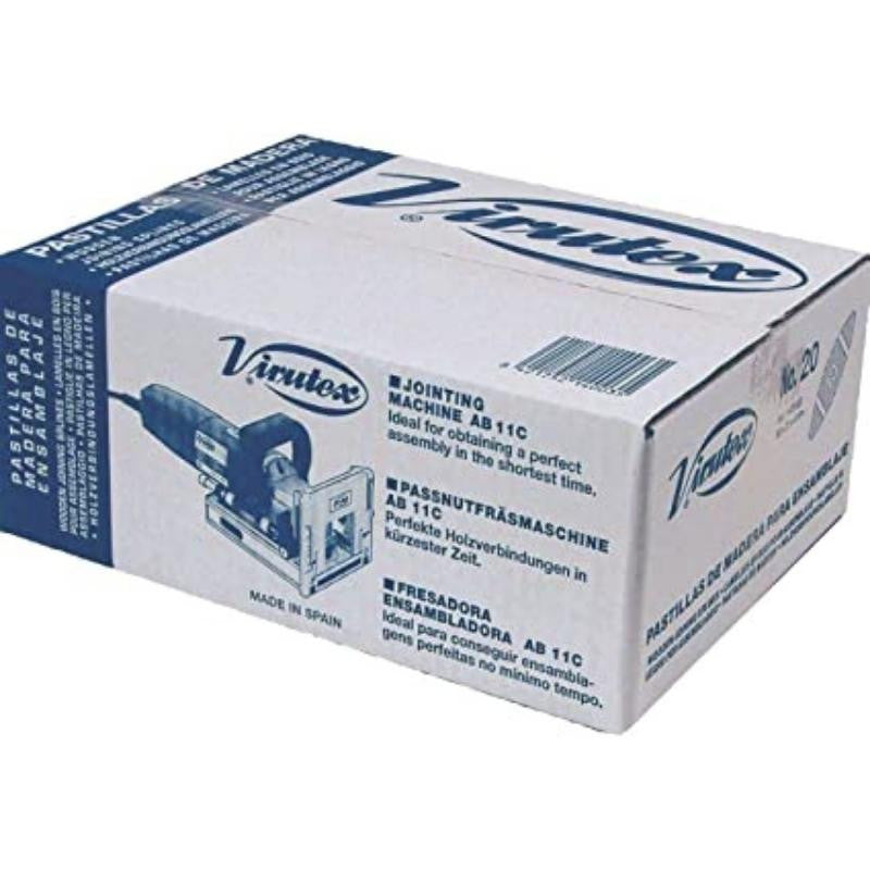 Boite de 500 lamelles n°6 v1405004 virutex
