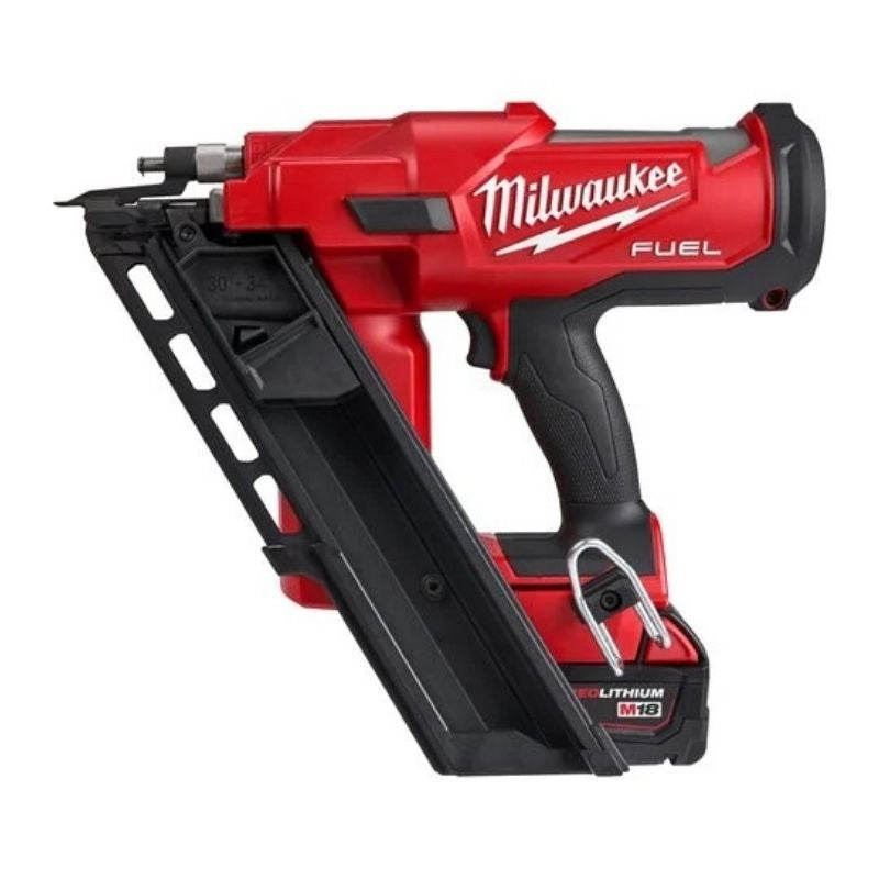 Cloueur charpente 90mm 18v 5ah m18 ffn-502c 4933471404 milwaukee