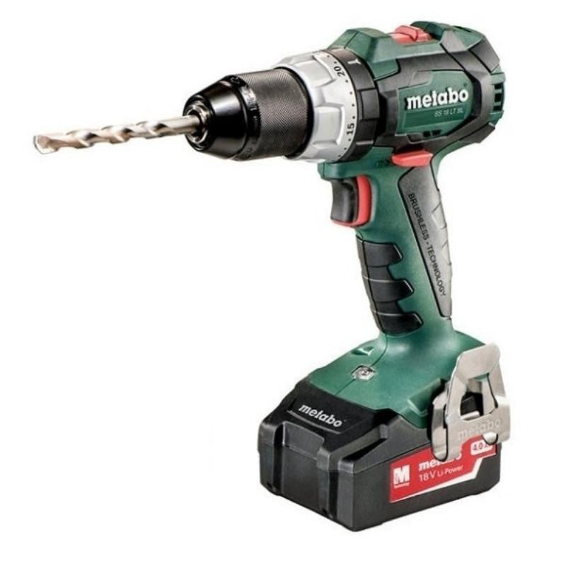 Perceuse visseuse 18v 4.0ah bs 18 lt bl 602325500 metabo