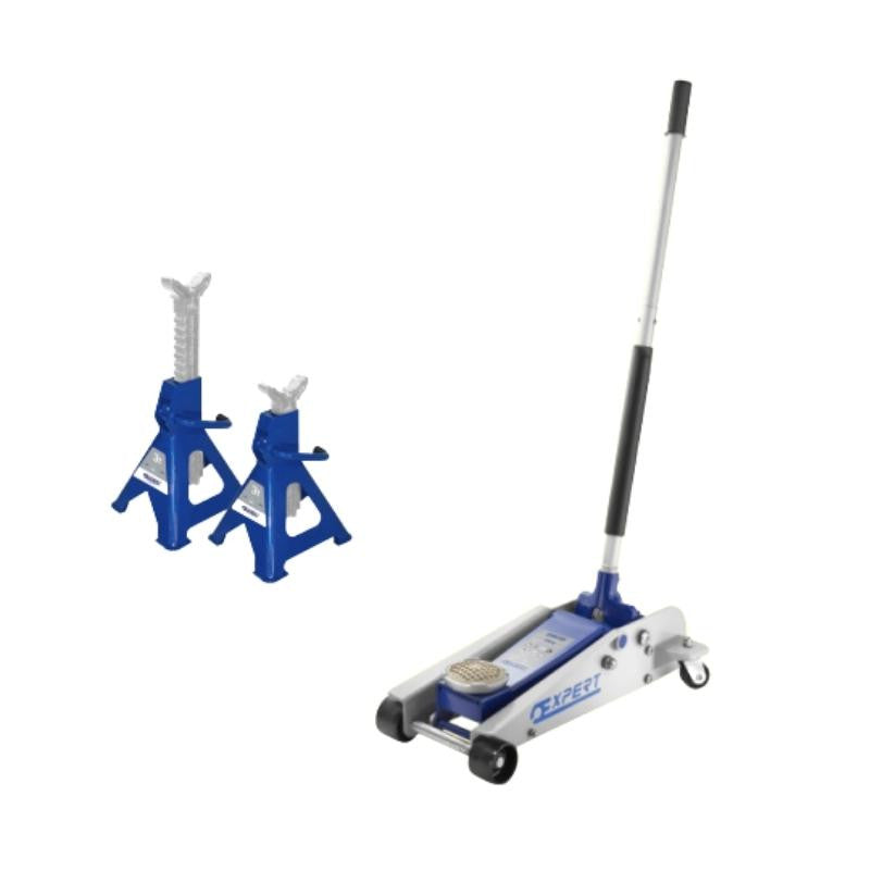 Pack levage cric 3t + 2 chandelles 3t expert e200142 expert by facom