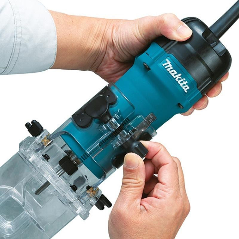 Affleureuse 530w ø 6 mm 3712j makita