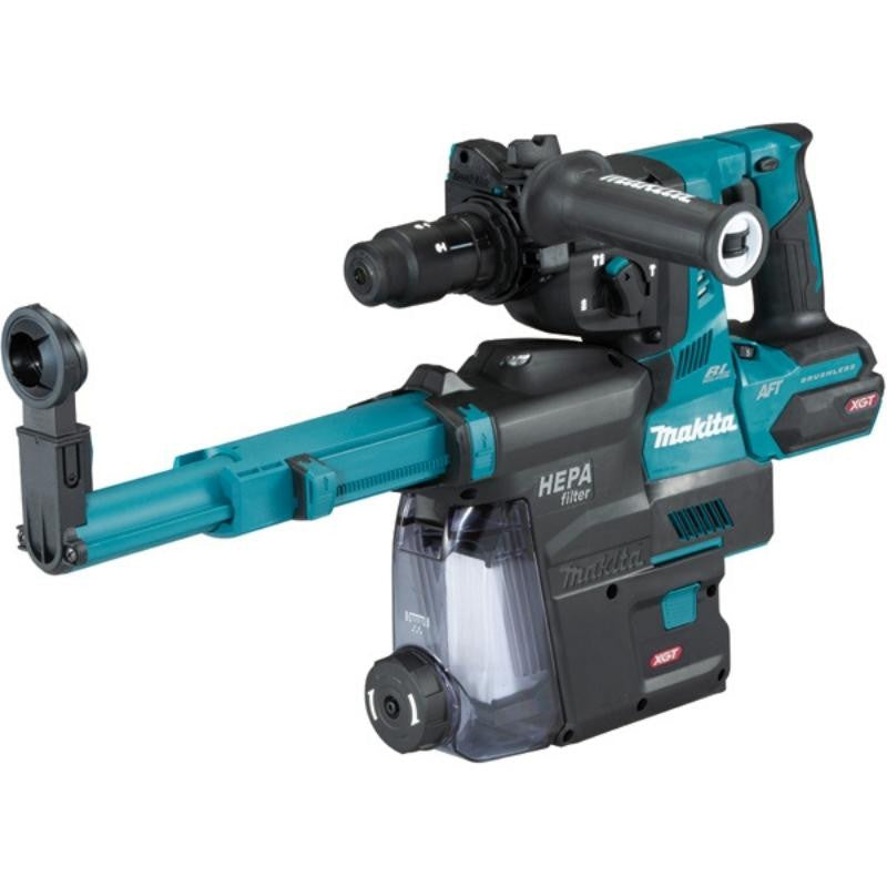 Perfo burineur sds-plus 40v max xgt solo + aspiration hr002gz05 makita
