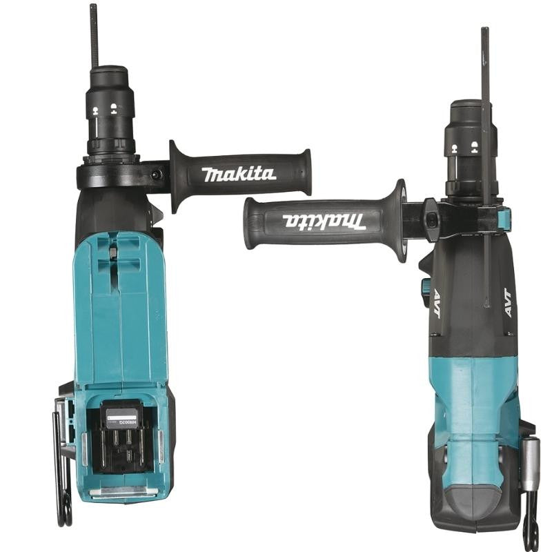 Perfo burineur sds-plus 40v max xgt 4ah + aspiration hr002gm204 makita