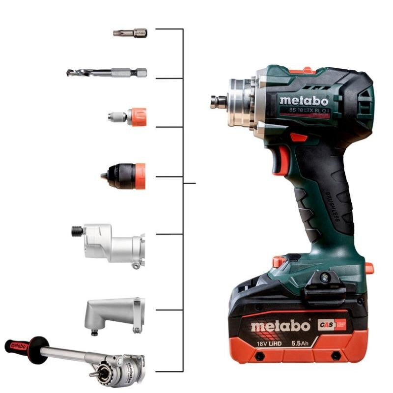 Perceuse visseuse 18v solo bs 18 ltx bl q i 602359840 metabo