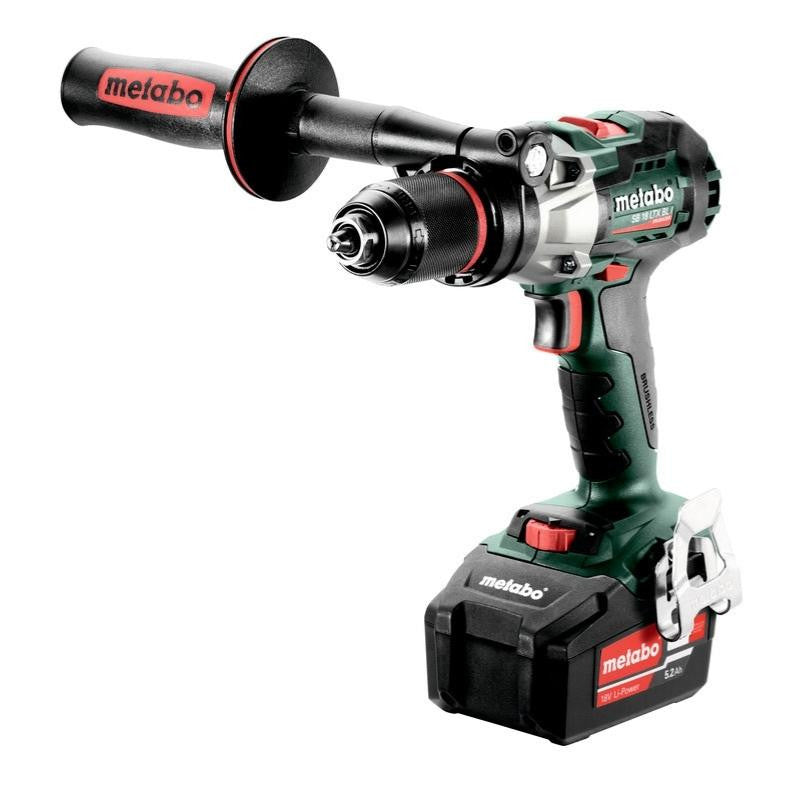 Perceuse à percussion 18v 5.2ah sb 18 ltx bl i 602360650 metabo