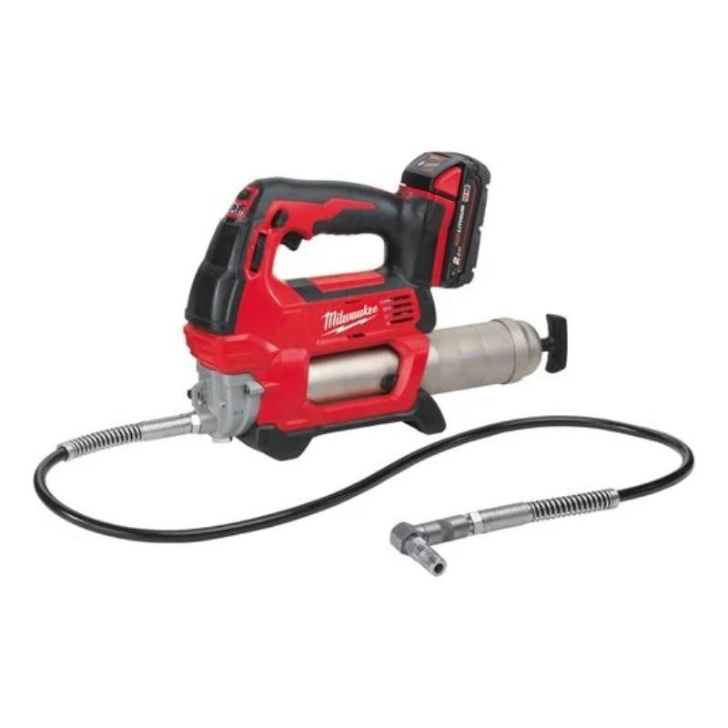Pompe à graisse 690 bars 18v 2ah m18 gg-201c 4933440490 milwaukee