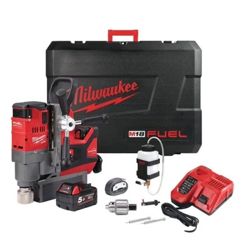 Perceuse magnétique 18v 5ah m18 fmdp-502c 4933451012 milwaukee