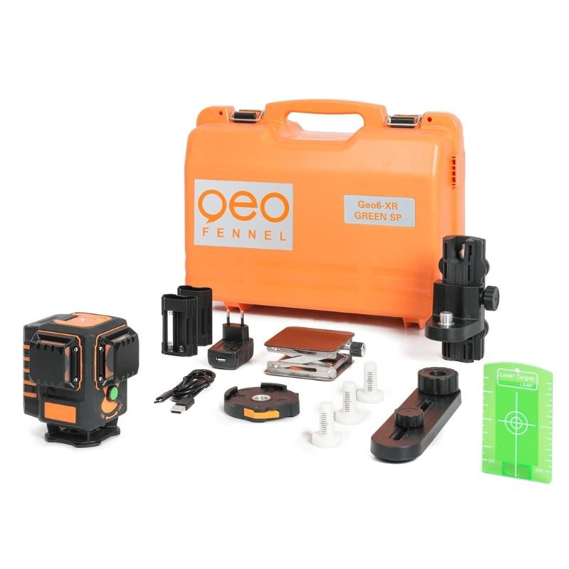 Laser vert multi lignes geo6-xr green automatique 533200 geo fennel