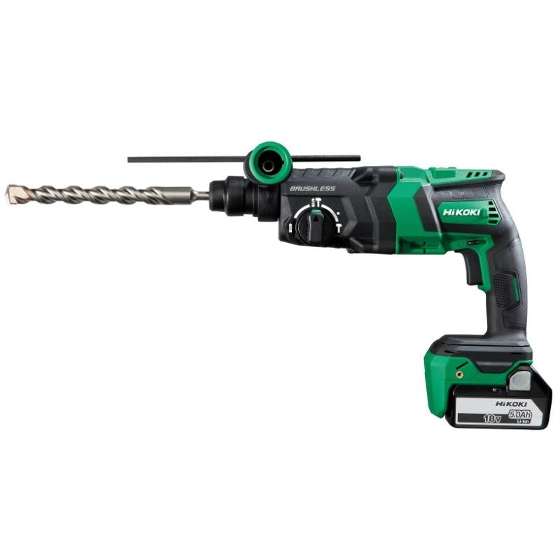Perforateur burineur sds plus 18v 5ah dh18dpcwpz hikoki hitachi