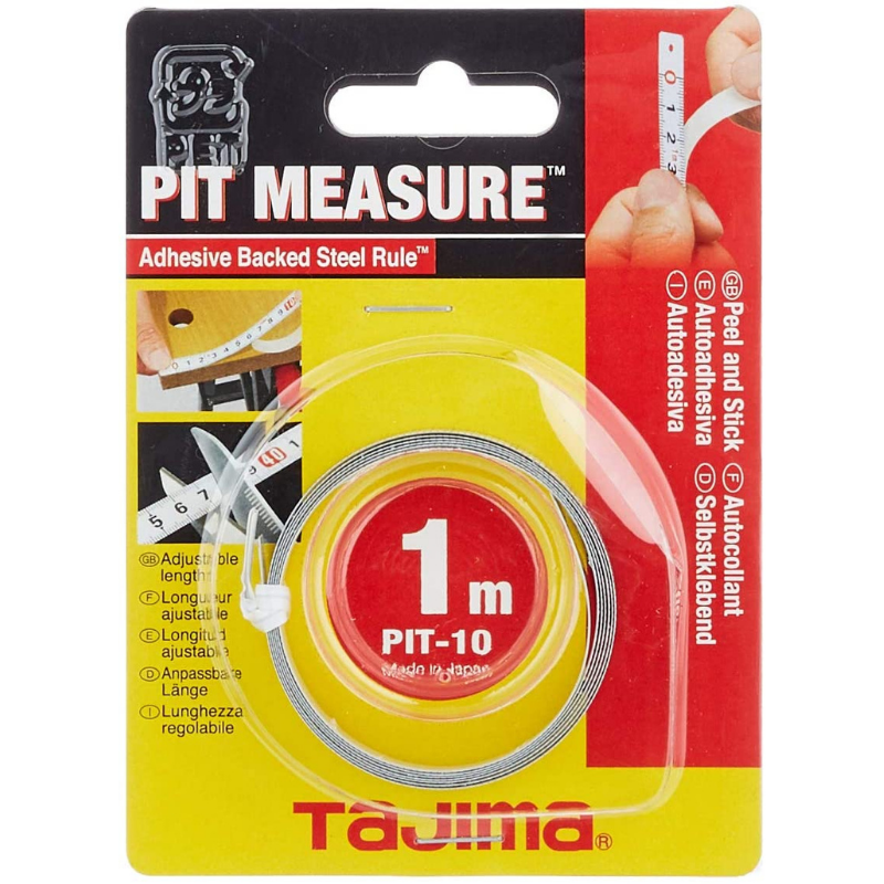 Ruban adhésif 13mm pit mesure
