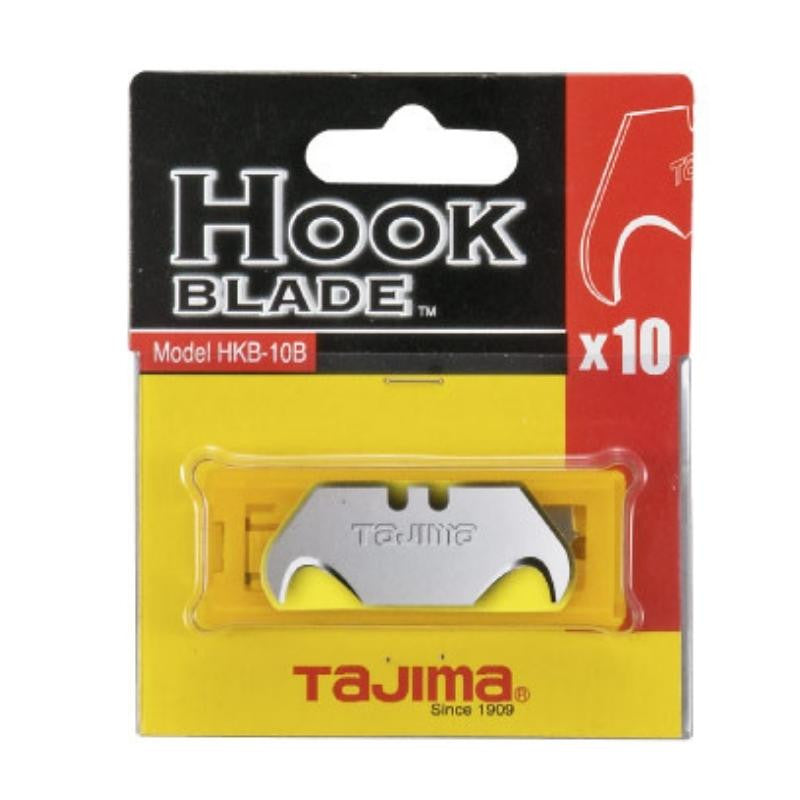 Boîte de 10 lames à crochet v-rex hkb-10b tajima