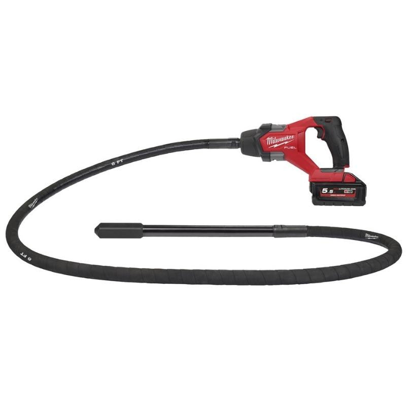 Aiguille vibrante 18v 5,5 ah 2,40 m m18 fcvn24-551 4933479600 milwaukee