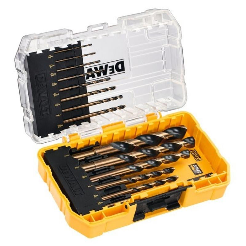 Coffret 14 forets métal noir & or dt70727 dewalt