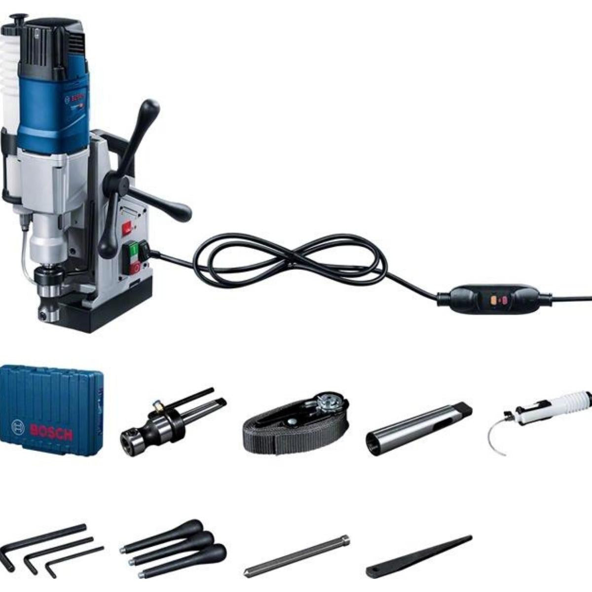 Perceuse magnétique 1200 w gbm 50-2 06011b4020 bosch