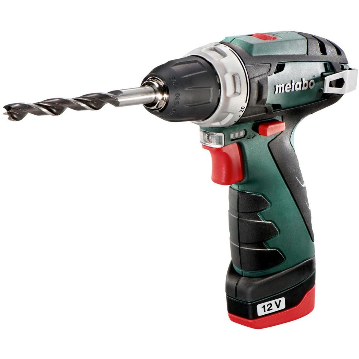 Perceuse visseuse 12v 2ah powermaxx bs basic 600984500 metabo