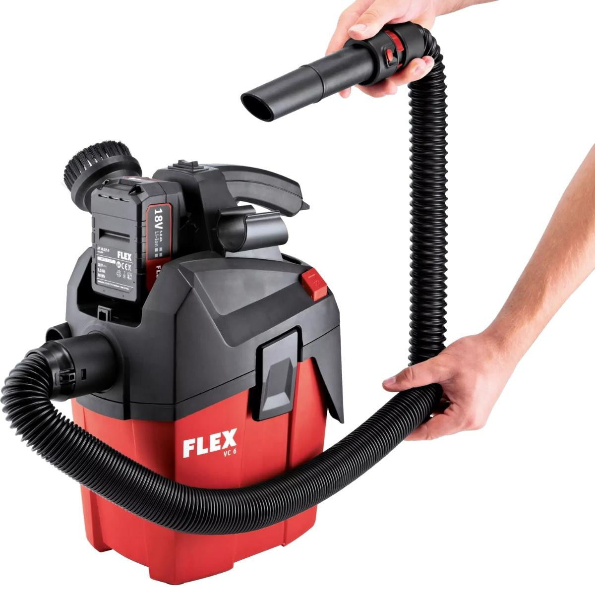 Aspirateur compact vc 6 l mc 18.0 solo 481491 flex