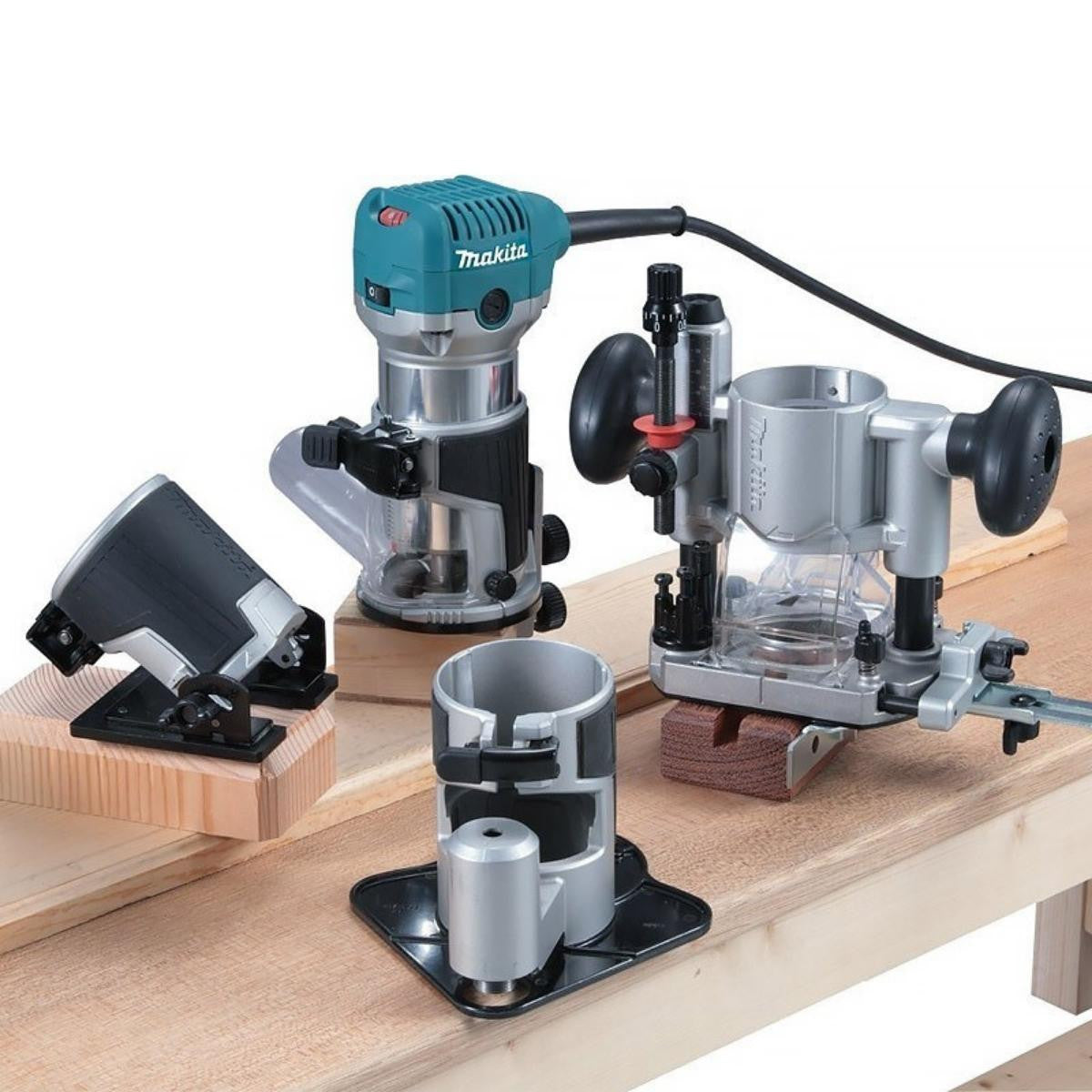 Défonceuse kit multi fonction 710 w- rt0702cx3j