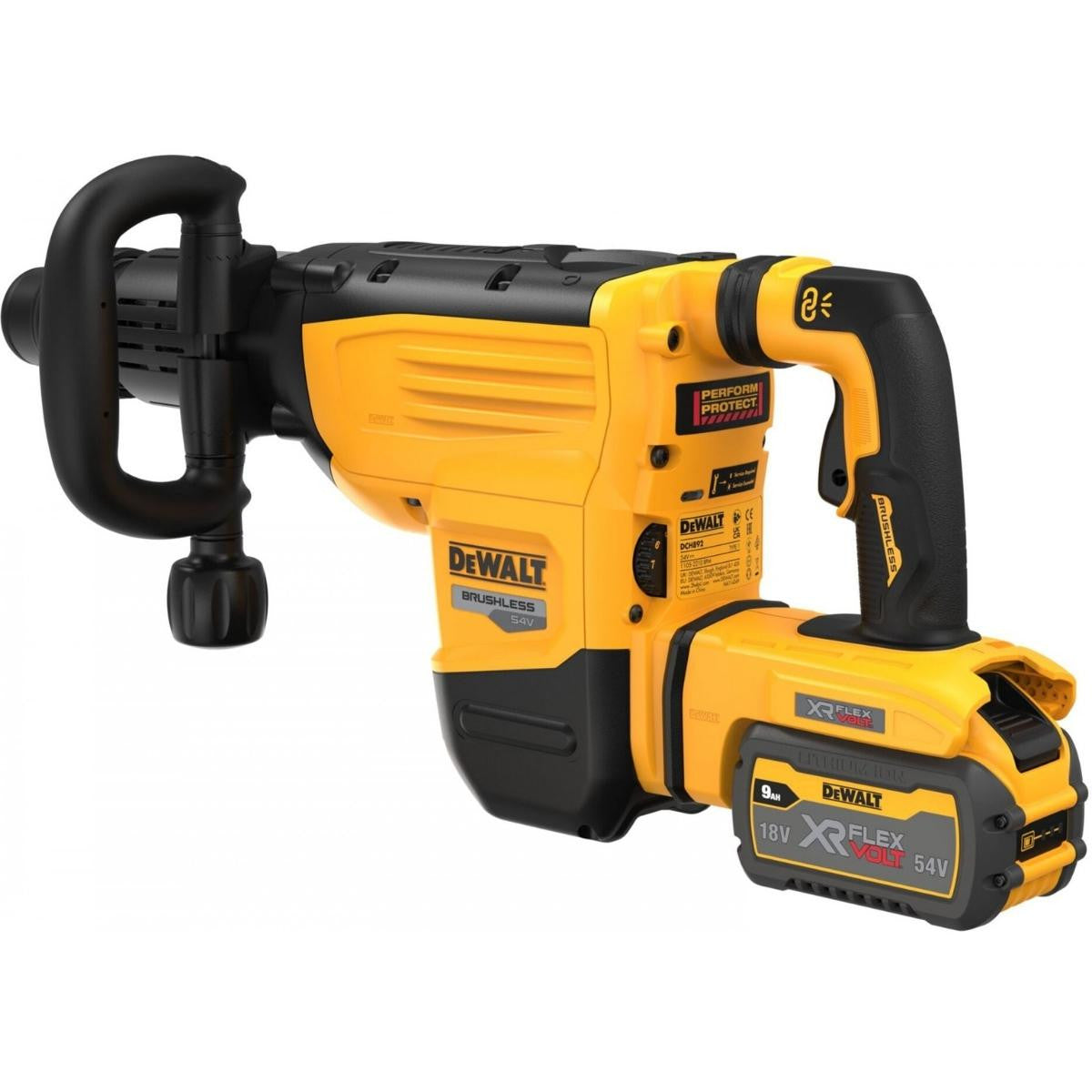 Burineur sds-max 54v xr flexvolt 19.4j 2x3 ah dch892x2-qw dewalt