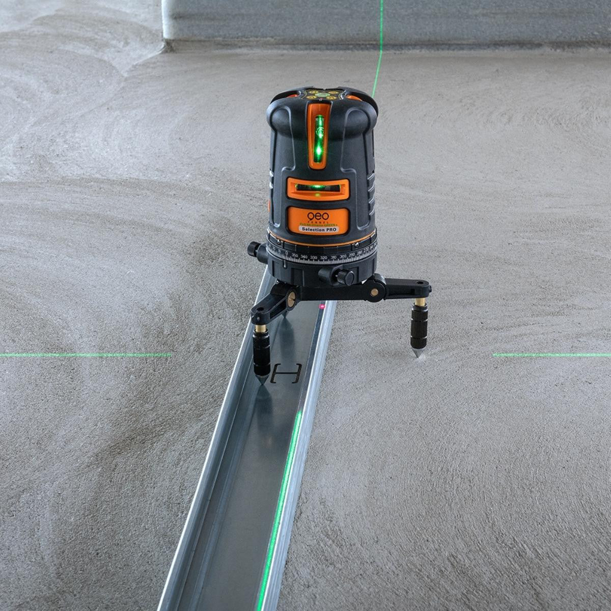 Laser lignes flg 66-xtreme green + sp 580551 geo fennel