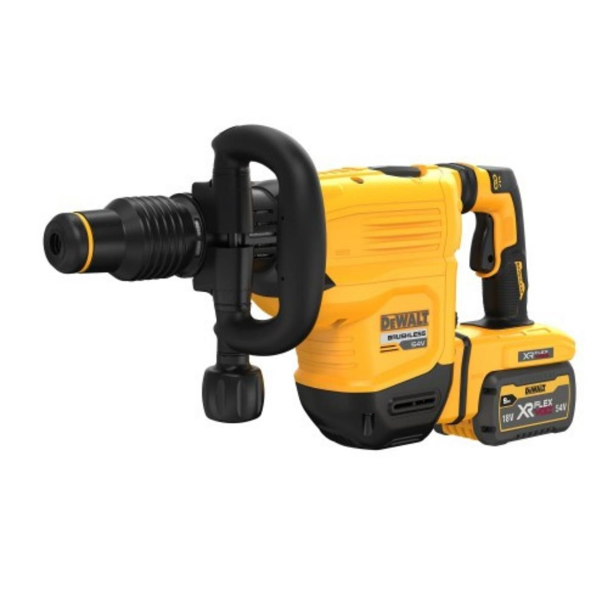 Burineur sds-max 54v xr flexvolt 10.5j 2x3 ah- dch832x2-qw