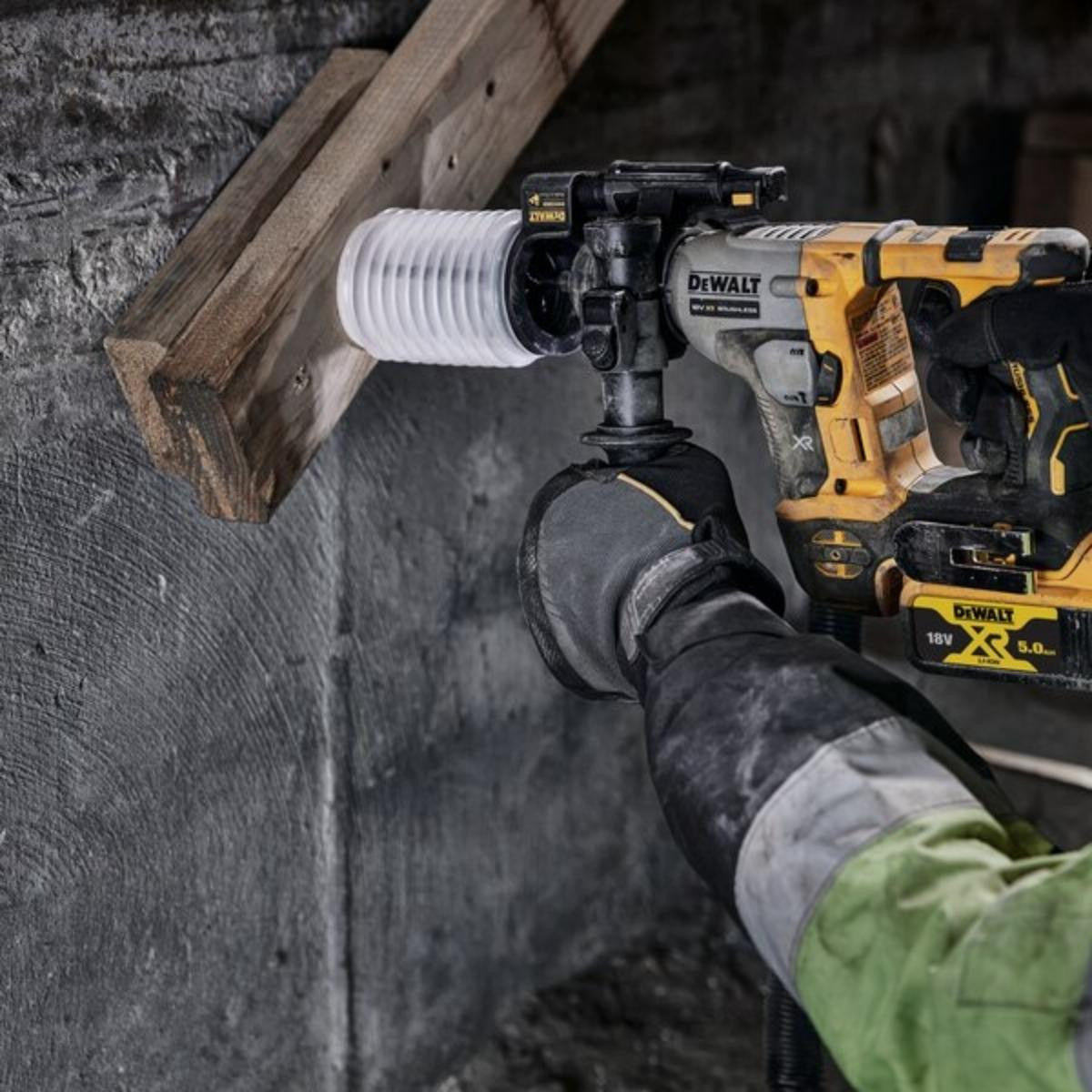 Perforateur sds-plus 18v xr 2x5 ah dch172p2-qw dewalt