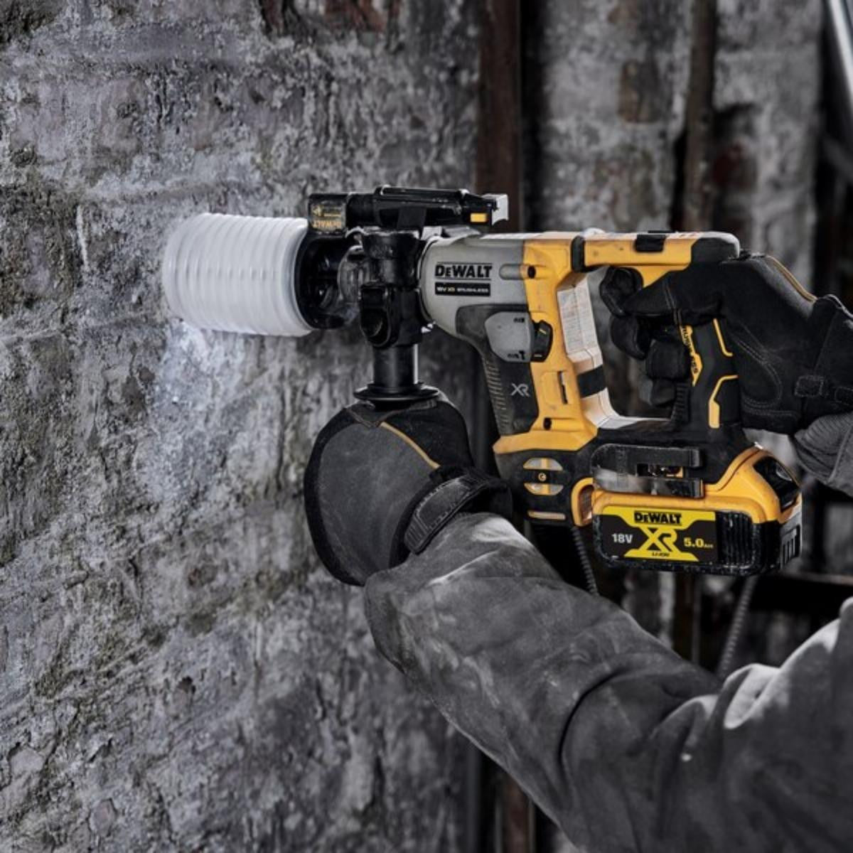 Perforateur sds-plus 18v xr 2x5 ah dch172p2-qw dewalt