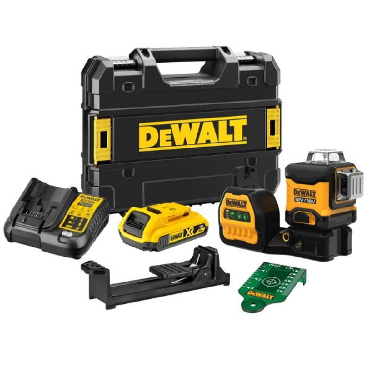 Laser multilignes vert 3x360° 12v/18v xr dce089d1g18-qw dewalt
