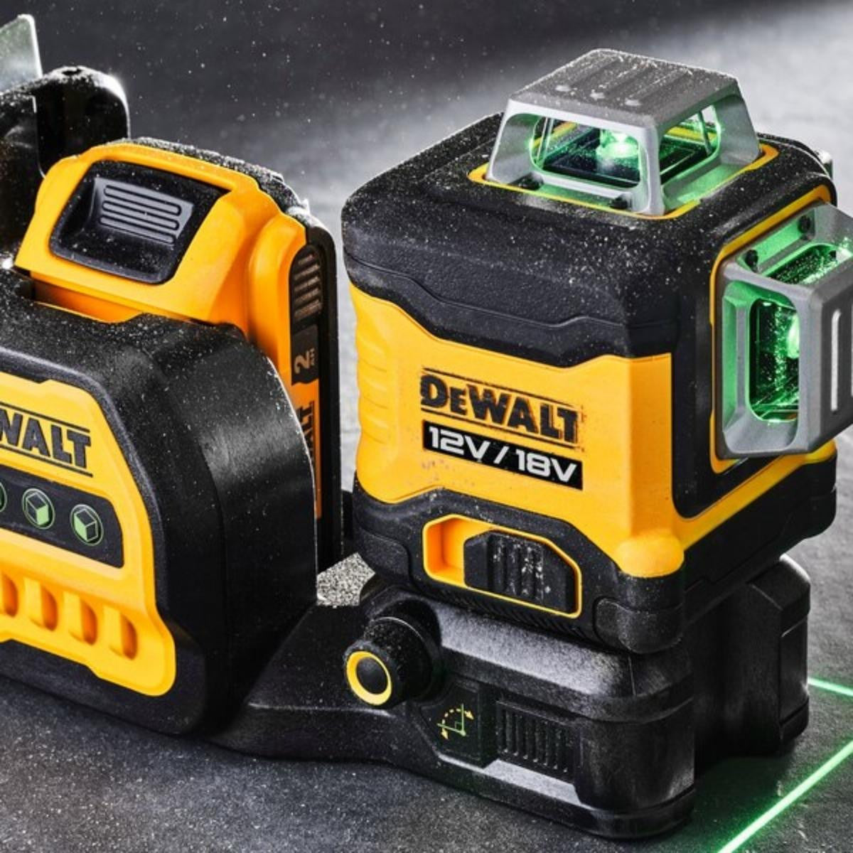 Laser multilignes vert 3x360° 12v/18v xr dce089d1g18-qw dewalt