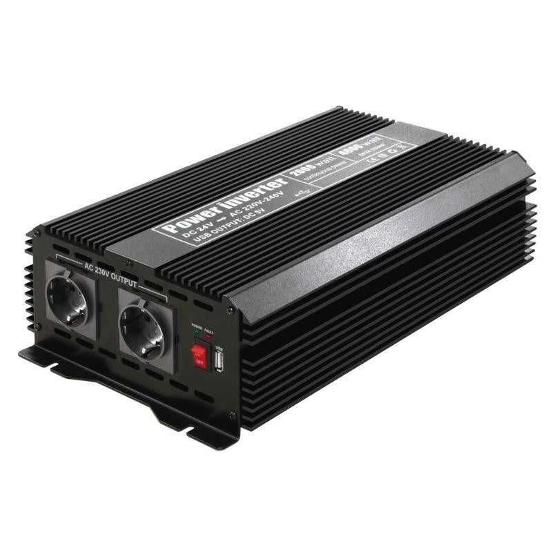 Convertisseur mobile 2000w 24v-230v msw 82000 027237 gys