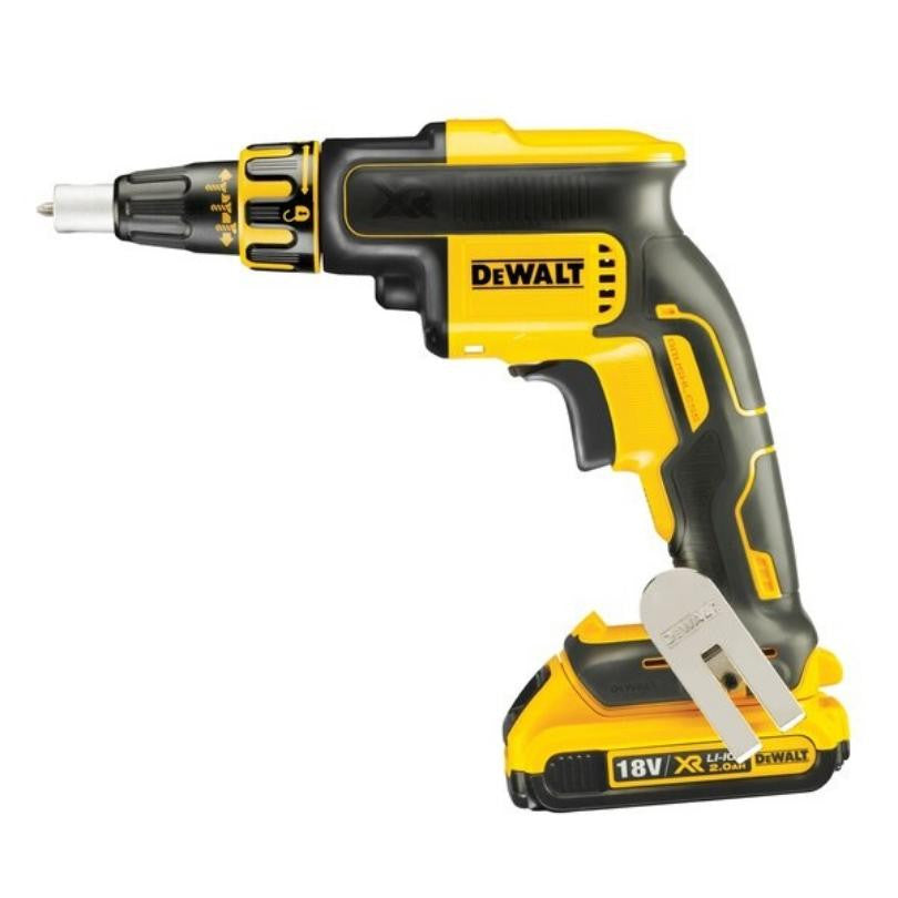 DEWALT Visseuse à placo 18V XR 2x2 Ah - DCF620D2